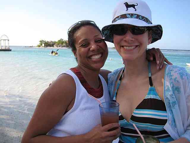 My friend Monise and I