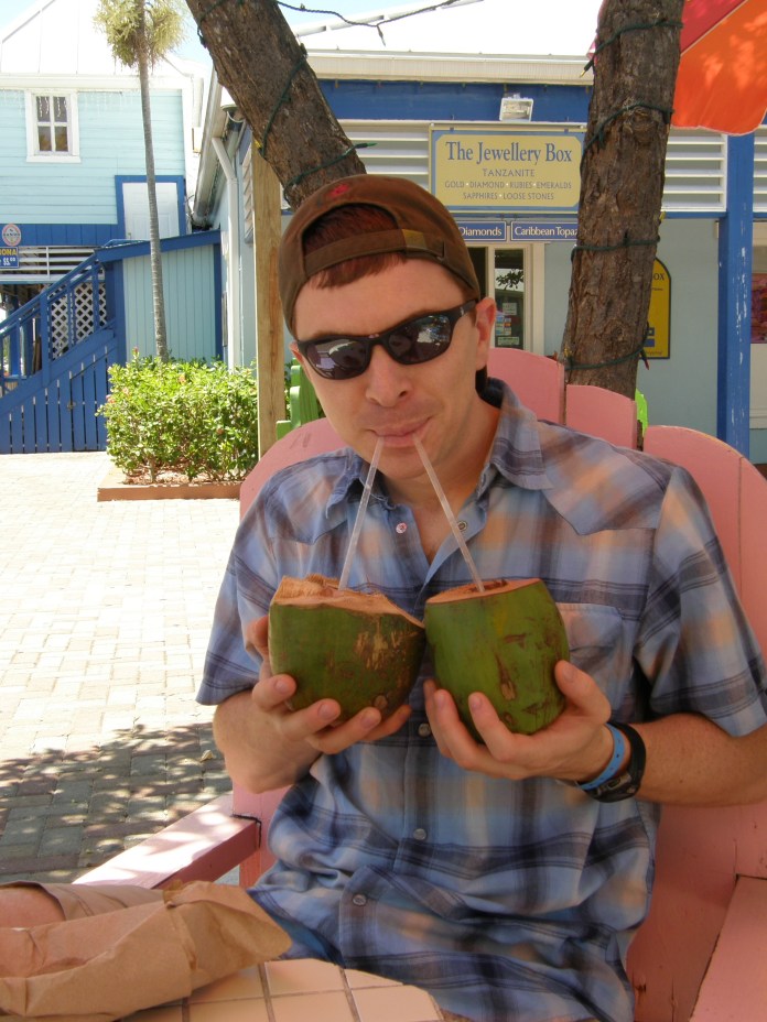 Rob was extra thirsty!